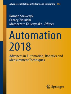 cover image of Automation 2018